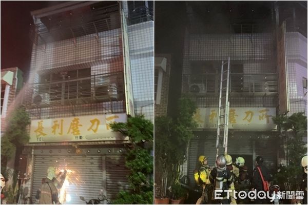 ▲▼台南東區樹林街住宅火警,2人送醫。(圖/記者林東良翻攝)