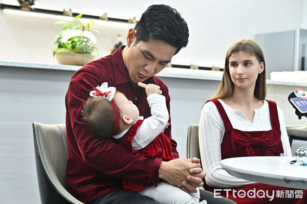 ▲▼祖雄、佳娜、女兒內內一家過年專訪。(圖/記者李毓康攝)