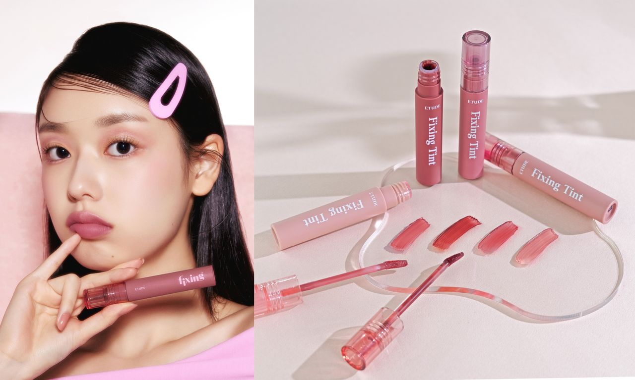 媚比琳,NUSE,ETUDE,唇彩,彩妝,唇膏。(圖/品牌提供)