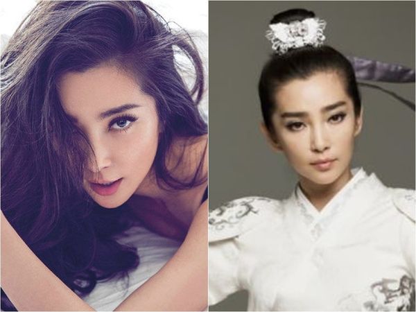 李冰冰雖然不是把頭髮剪短,但梳起髮髻一樣帥氣逼人。(圖/翻攝自網路)