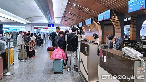 ▲桃園機場第一航廈出境大廳▼ 。(圖/記者鄭遠龍攝)