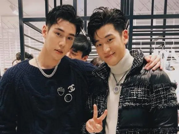 ▲周興哲、周予天。(圖/翻攝自Facebook/周予天)