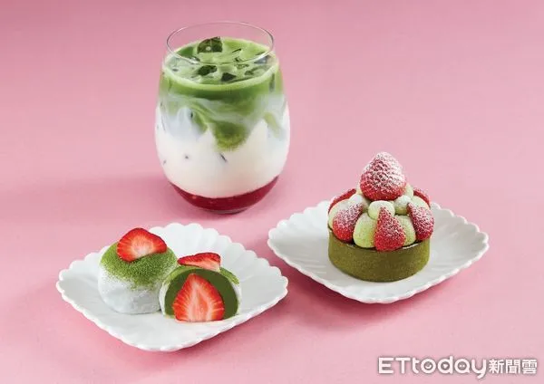 ▲▼辻利茶舗「春韻莓好抹茶系列」新上市。(圖/辻利茶舗提供)