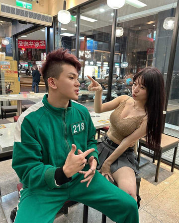 從社群可見,孫生和諶多芬近期仍有合作。(圖/翻攝自諶多芬IG)