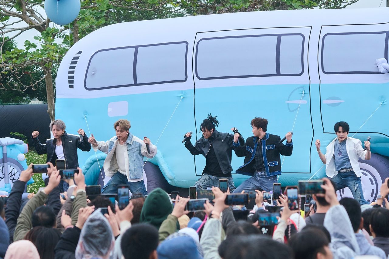 ▲▼Energy《Just Love It!一路向東》花蓮玉里站。(圖/相信音樂提供)