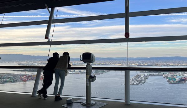 ▲▼日本關西大阪灣地標,咲洲宇宙塔展望台。(圖/部落客CJ提供)