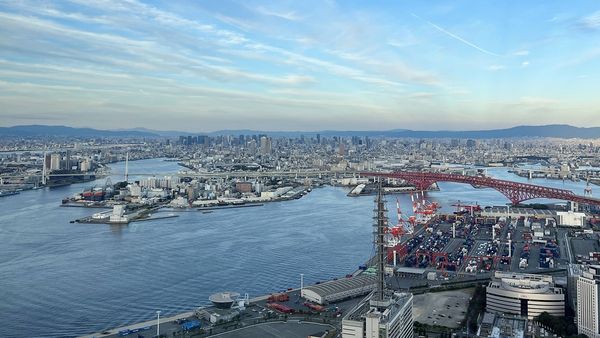 ▲▼日本關西大阪灣地標,咲洲宇宙塔展望台。(圖/部落客CJ提供)