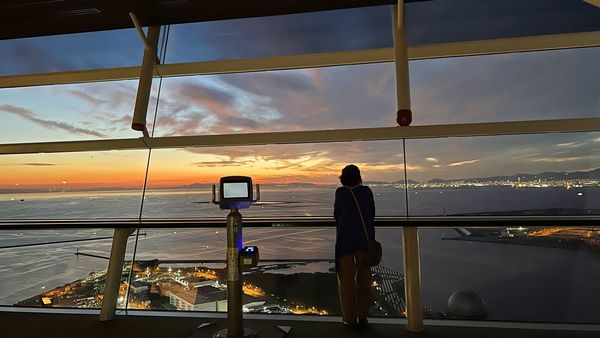 ▲▼日本關西大阪灣地標,咲洲宇宙塔展望台。(圖/部落客CJ提供)