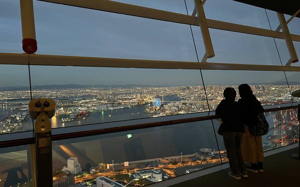 ▲▼日本關西大阪灣地標,咲洲宇宙塔展望台。(圖/部落客CJ提供)