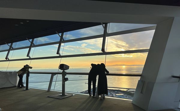 ▲▼日本關西大阪灣地標,咲洲宇宙塔展望台。(圖/部落客CJ提供)