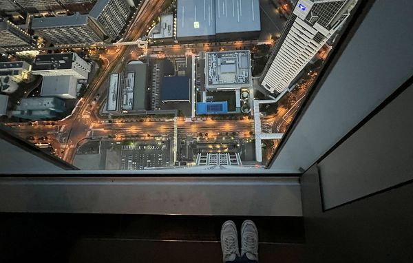 ▲▼日本關西大阪灣地標,咲洲宇宙塔展望台。(圖/部落客CJ提供)