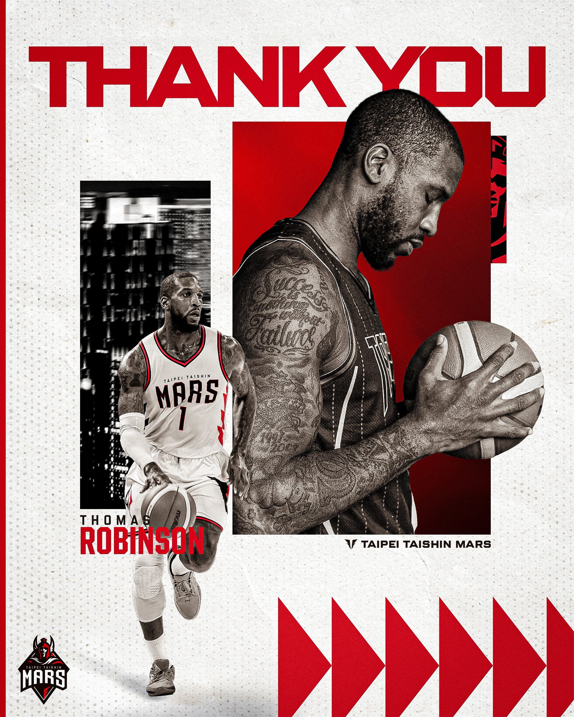 ▲▼台北戰神與前鋒羅賓森終止合約。(圖/台北戰神提供)