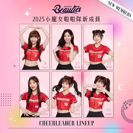 ▲味全龍隊啦啦隊新成員。(圖/味全龍隊提供)