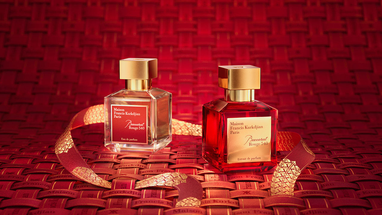 肌膚之鑰,嬌蘭,Maison Francis Kurkdjian,香水,新年限定,限定,Baccarat。(圖/記者李薇攝、品牌提供)