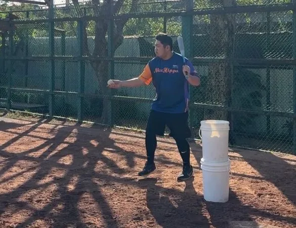 ▲王志庭擔任訓練中心駐場教練。(圖/王志庭提供)