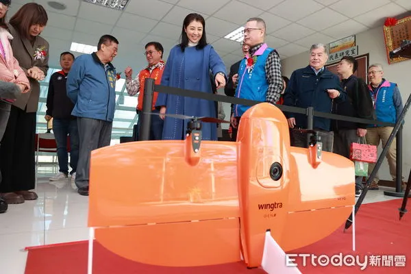 ▲南投縣長許淑華21日為仁愛鄉測量工作站揭牌。(圖/南投縣政府提供,下同)