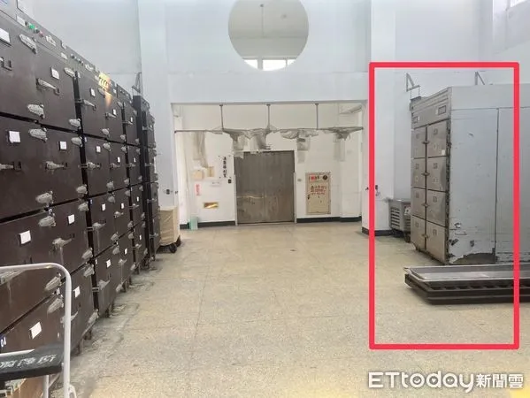 ▲台東殯儀館傳出冰櫃不敷使用問題。(圖/記者楊漢聲翻攝)