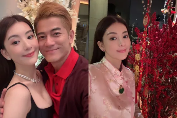 ▲▼郭富城妻曬過年全家福「團圓飯超豐盛」。(圖/翻攝自微博/方媛Moka)