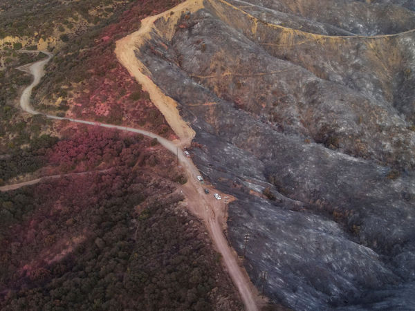▲▼加州野火肆虐,終告段落。(圖/路透)