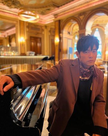 ▲▼周杰倫半夜找方文山寫新歌。(圖/翻攝自IG)