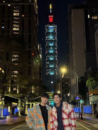 ▲朱宇謀、文威登演出BL劇《印象 青春》組成CP。(圖/經紀人提供)