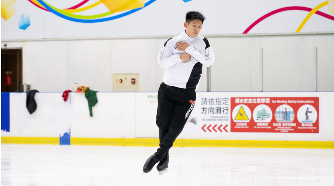 ▲▼台灣滑冰新星李宇翔。(圖/滑冰協會提供)