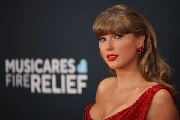 ▲葛萊美紅毯:泰勒絲(Taylor Swift)。(圖/路透)