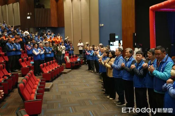 ▲雲林縣團拜。(圖/記者游瓊華翻攝)