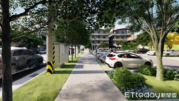 ▲耐震不足!台中海線逾30年危老建物要拆了,斥資1200萬改建停車場。(圖/台中市建設局提供)