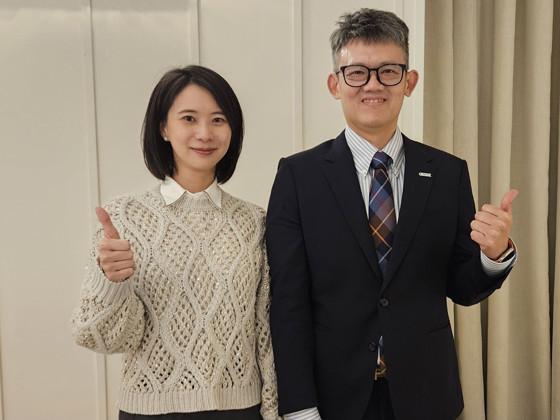 ▲▼左為光焱科技董事長柯歷亞,右為總經理廖華賢。(圖/光焱提供)