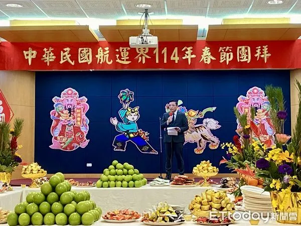 ▲陽明海運董事長蔡豐明。(圖/記者廖婕妤攝)