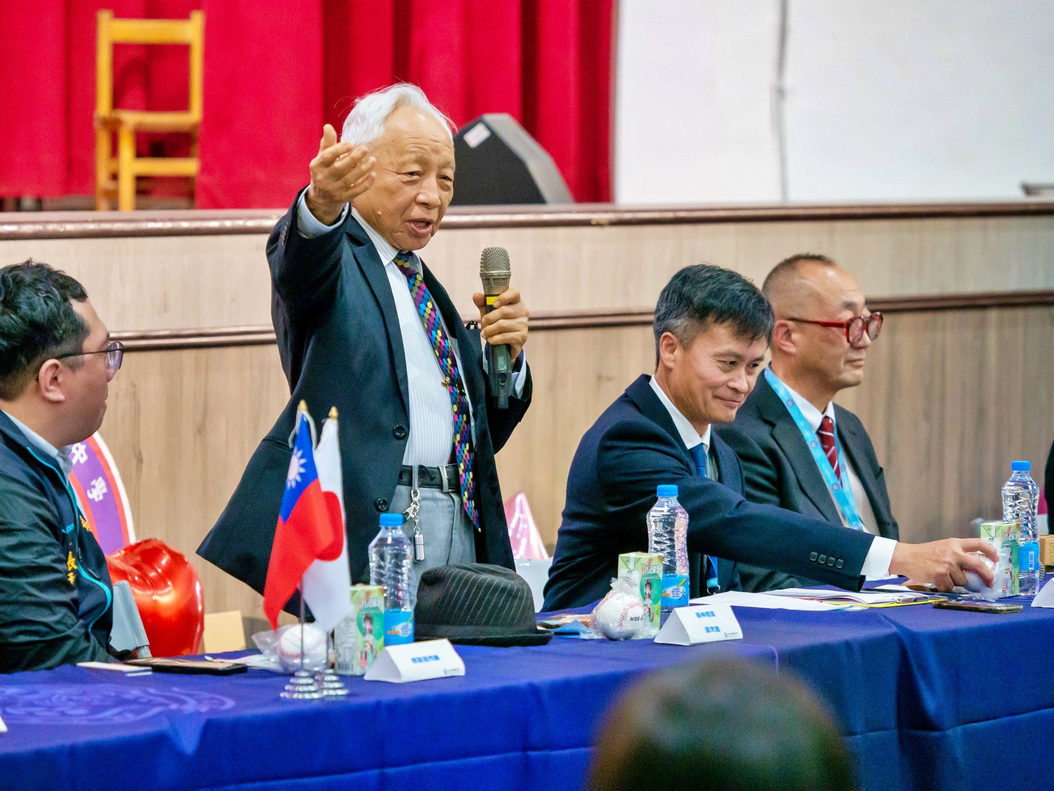 ▲基隆高中校友黃大銘安詳辭世。(圖/國立基隆高中提供)