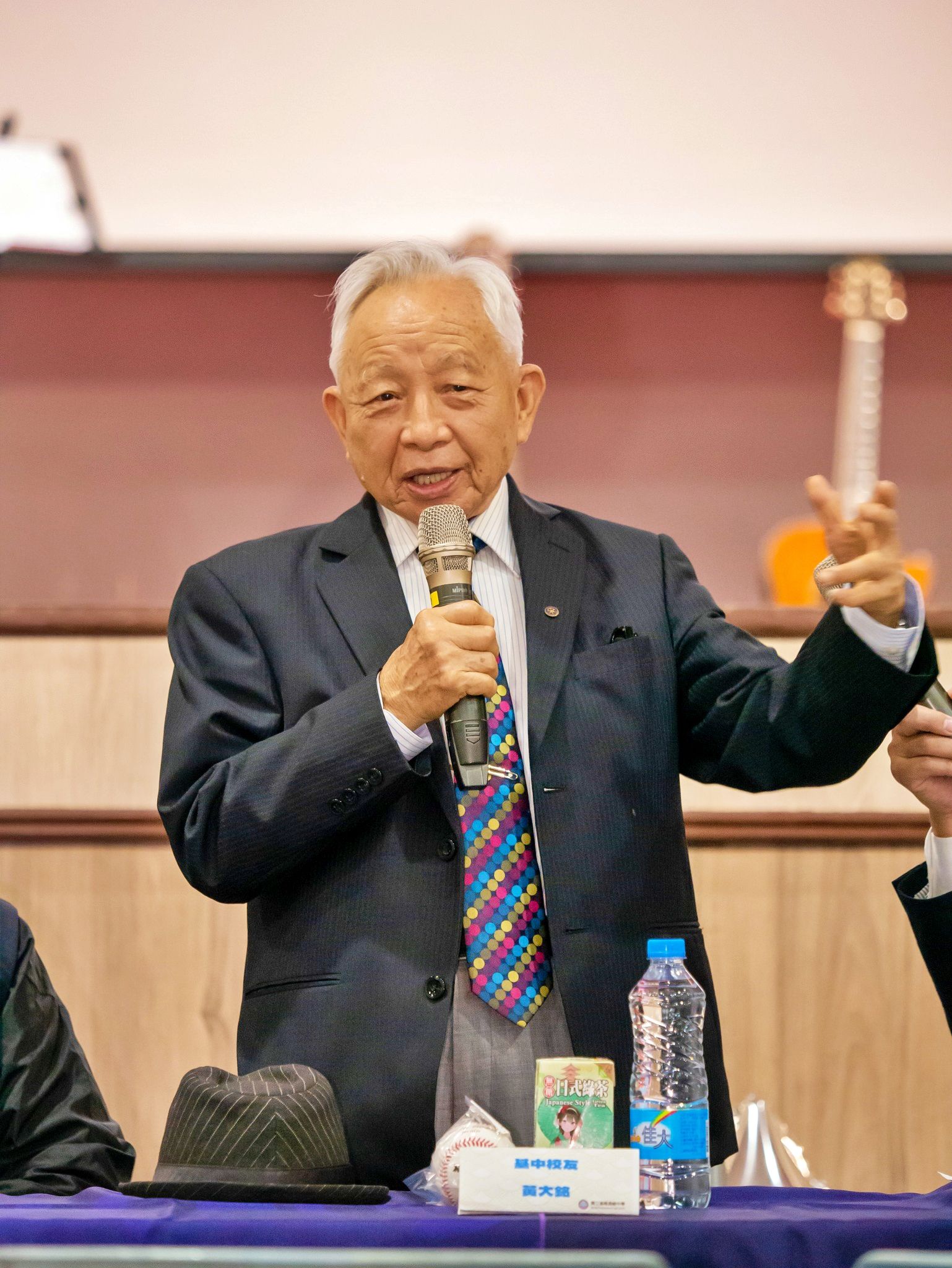 ▲基隆高中校友黃大銘安詳辭世。(圖/國立基隆高中提供)