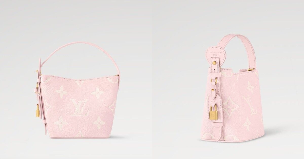 ▲粉色精品包 。(圖/翻攝自官網)