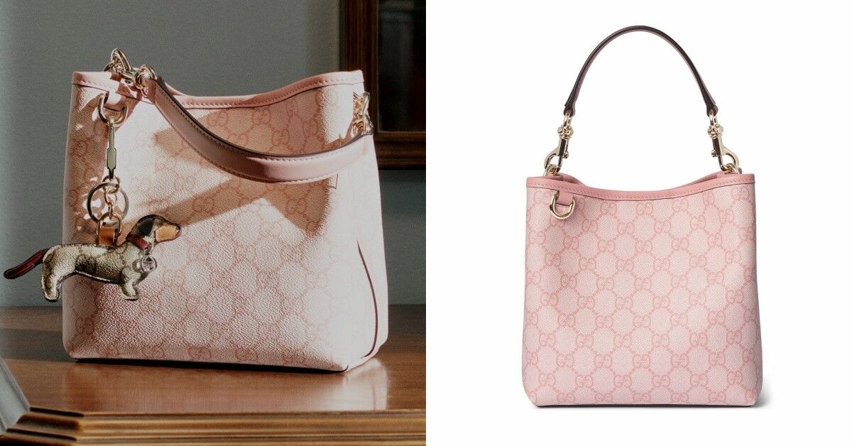 ▲粉色精品包 。(圖/翻攝自官網)