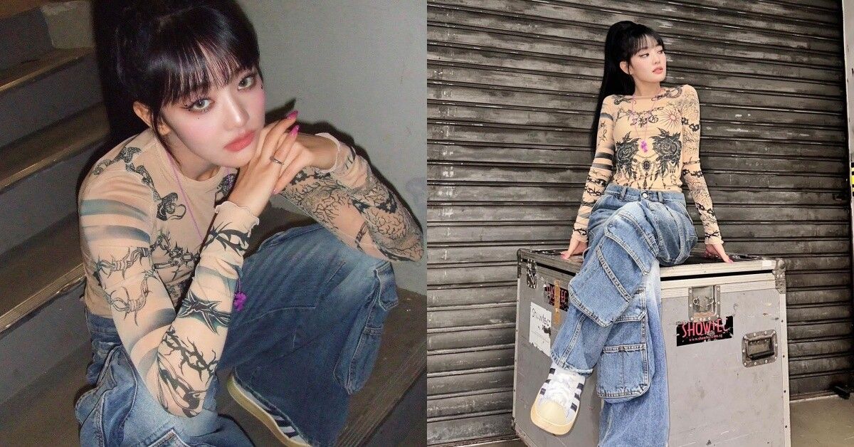 ▲(G)I-DLE Minnie 。(圖/翻攝自IG)