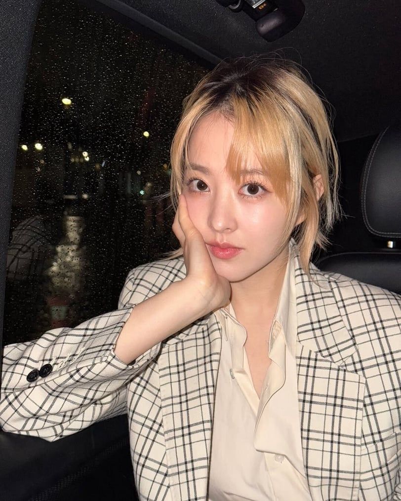 ▲韓星金髮 。(圖/翻攝自IG)