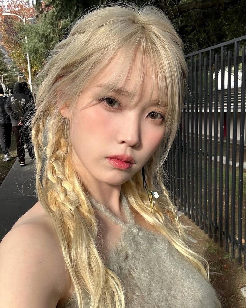 ▲韓星金髮 。(圖/翻攝自IG)