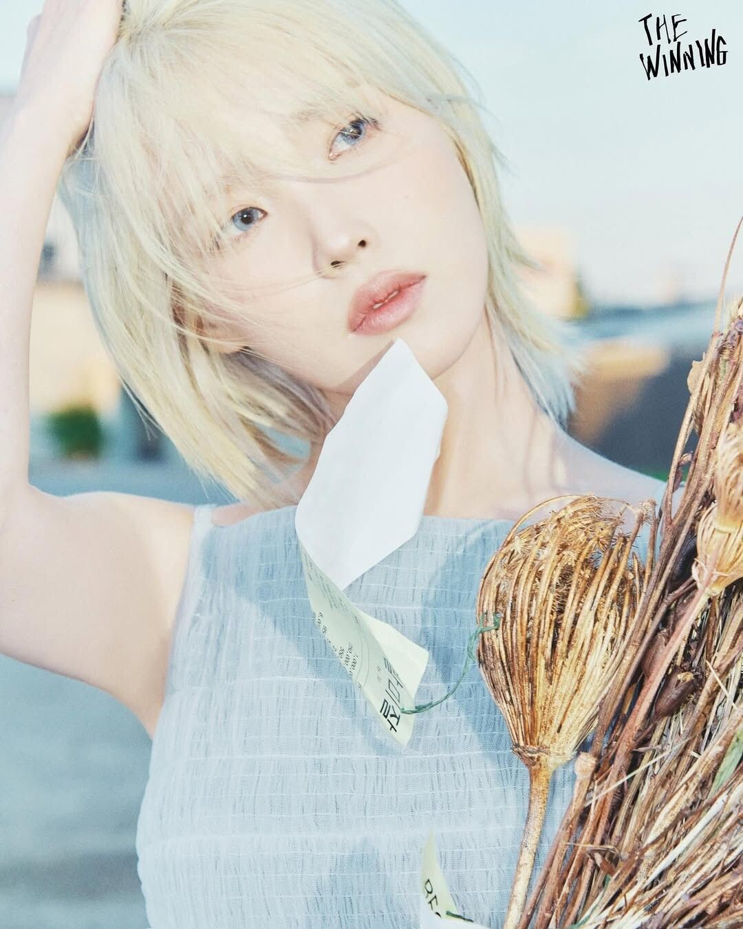 ▲韓星金髮 。(圖/翻攝自IG)