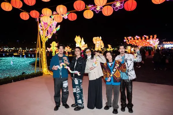 ▲▼麋先生現身「2025台灣燈會在桃園」。(圖/相信音樂提供)