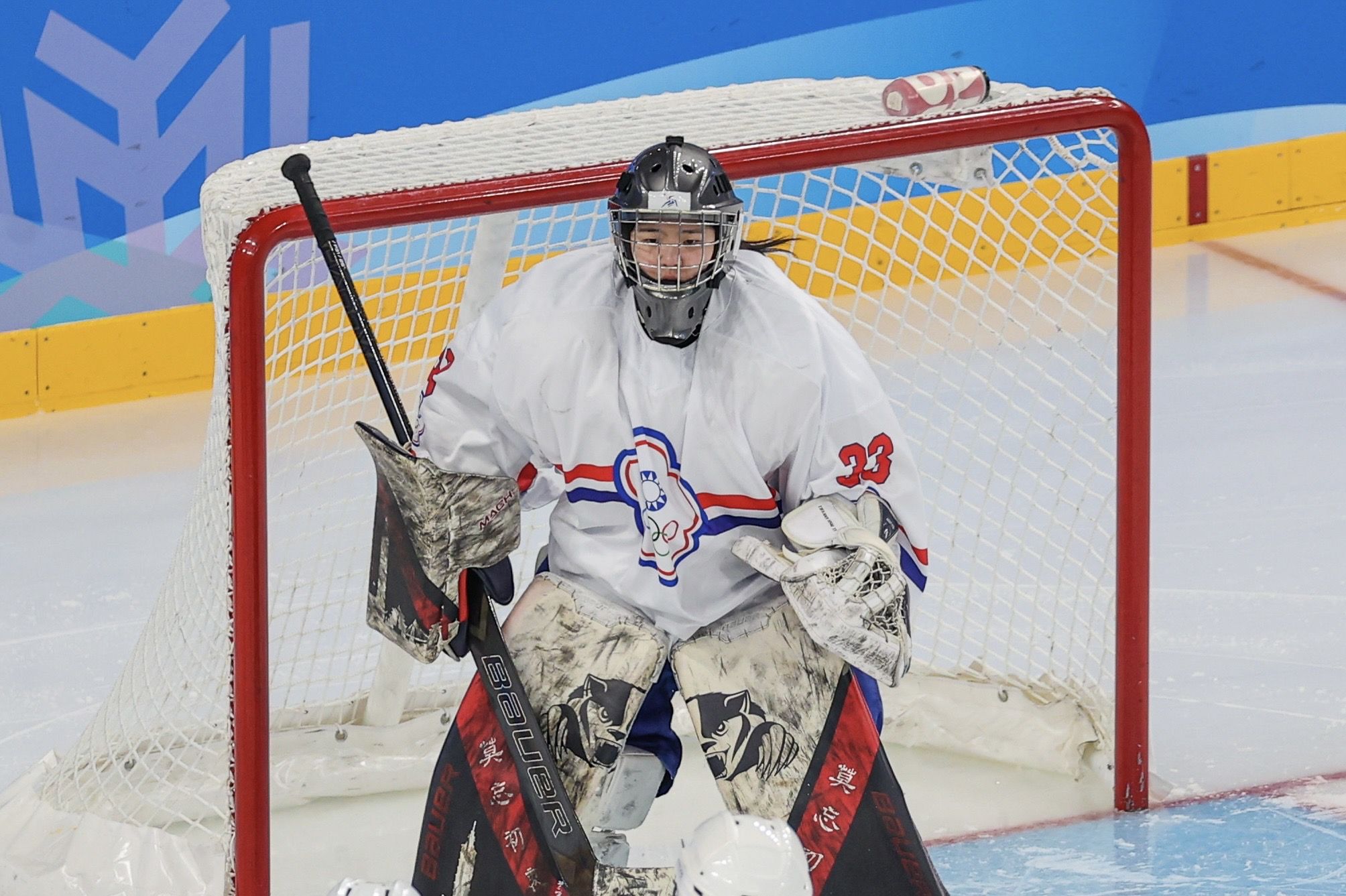 ▲▼台灣亞冬運閉幕典禮掌旗官徐子庭。(圖/中華奧會提供)