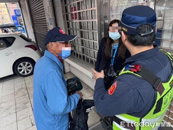 ▲鍾姓男子遭愛情詐騙欲提款,行員通報員警前來勸阻。(圖/楊梅警分局提供)