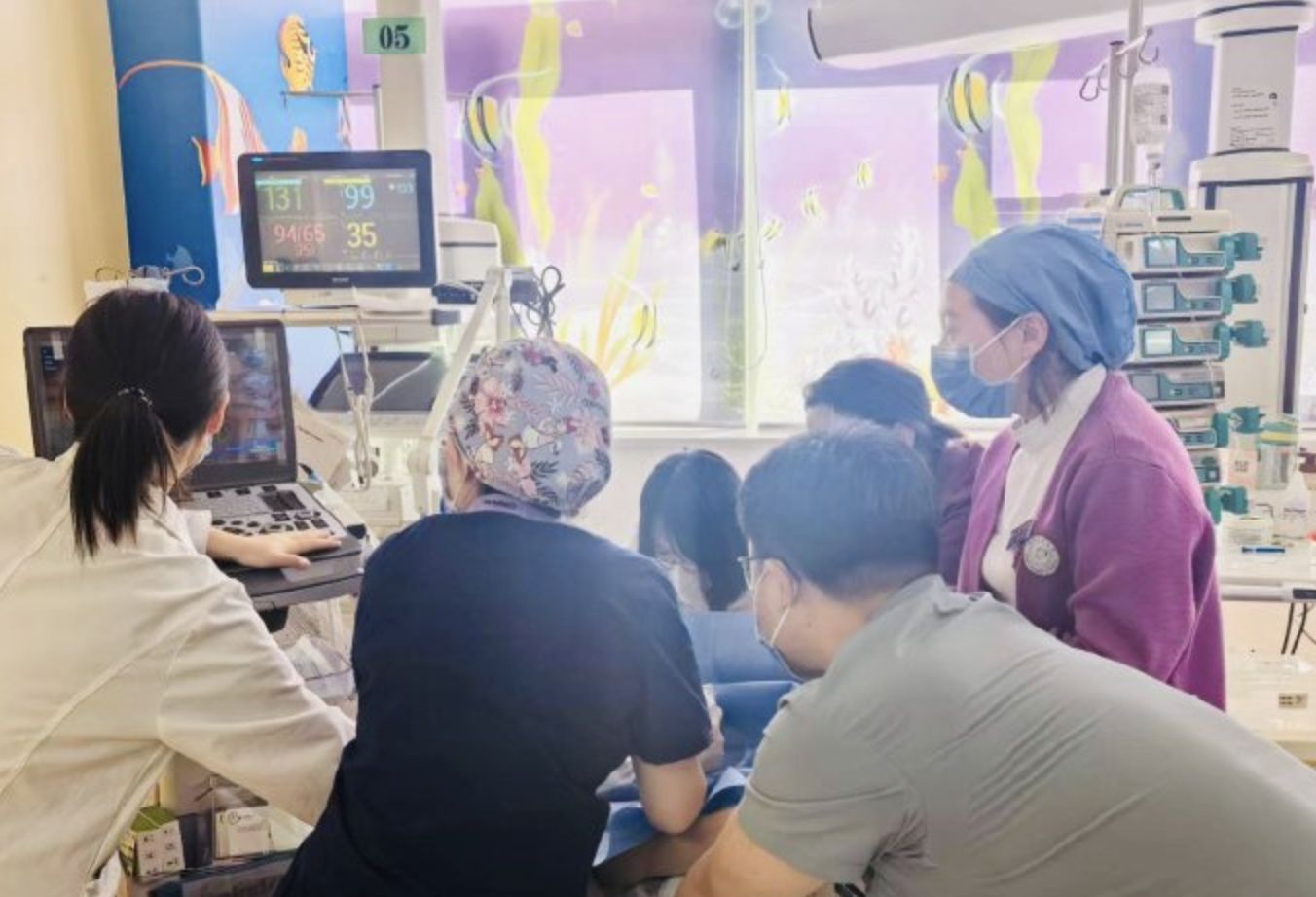 ▲北京兒童醫院。(圖/翻攝微博)