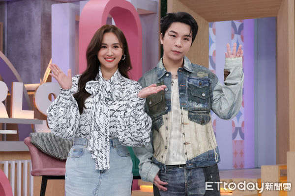 ▲▼小姐不熙娣》開棚記者會-吳姍儒( Sandy),派翠克。(圖/記者黃克翔攝)