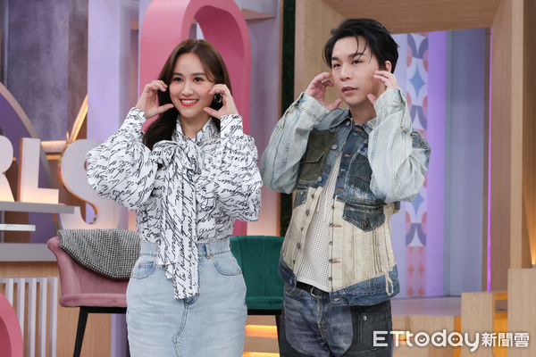 ▲▼小姐不熙娣》開棚記者會-吳姍儒( Sandy),派翠克。(圖/記者黃克翔攝)