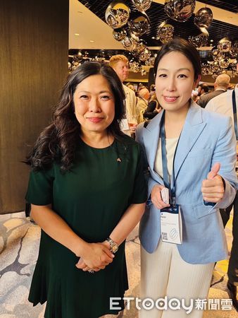 ▲2025 CANTIF登場!百位女性科技領袖齊聚新加坡,余宛如受邀分享AI與半導體商機。(圖/記者陳弘修翻攝)