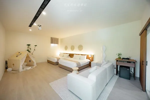 ▲▼葉子祕境森林系Villa。(圖/部落客黑皮的旅遊筆記授權提供)