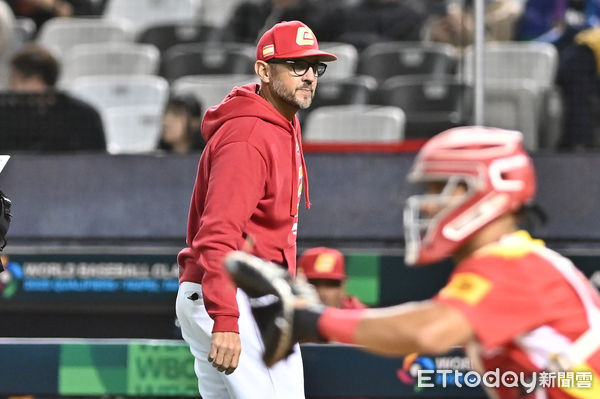 ▲▼2026年第6屆WBC世界棒球經典賽資格賽WBCQ,西班牙隊總教練普拉達。(圖/記者李毓康攝)