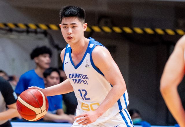 ▲中華男籃林庭謙、林信寬、圖齊、雷蒙恩、盧峻翔。(圖/取自FIBA官網)