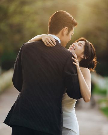 ▲曾智希、陳志強婚紗照公開。(圖/翻攝自Instagram/simba.1220)